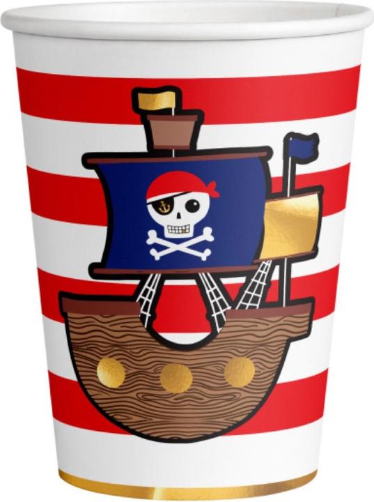 Amscan Becher Pirates Map (8x)