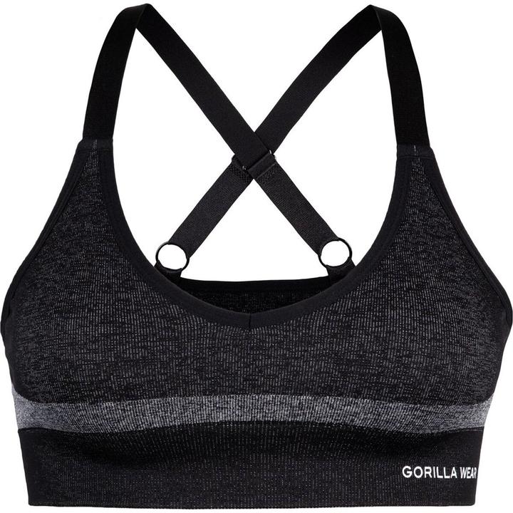 Actual product image Gorilla Wear Selah Seamless Sports Bra - black (XS)