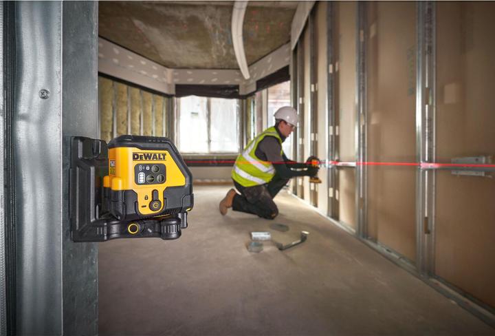 Produktbild DeWalt Linienlaser mit integriertem Akku, rot