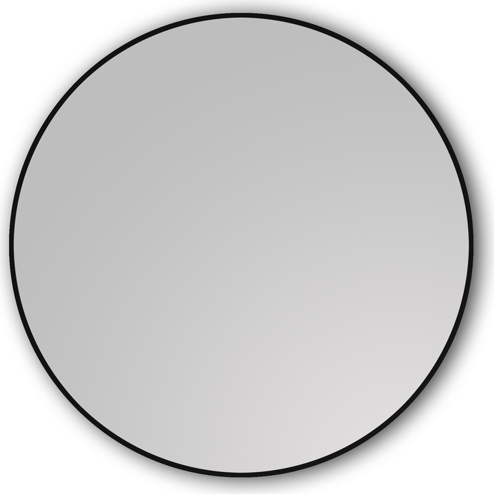 Actual product image Talos black circle (60 x 60 cm)