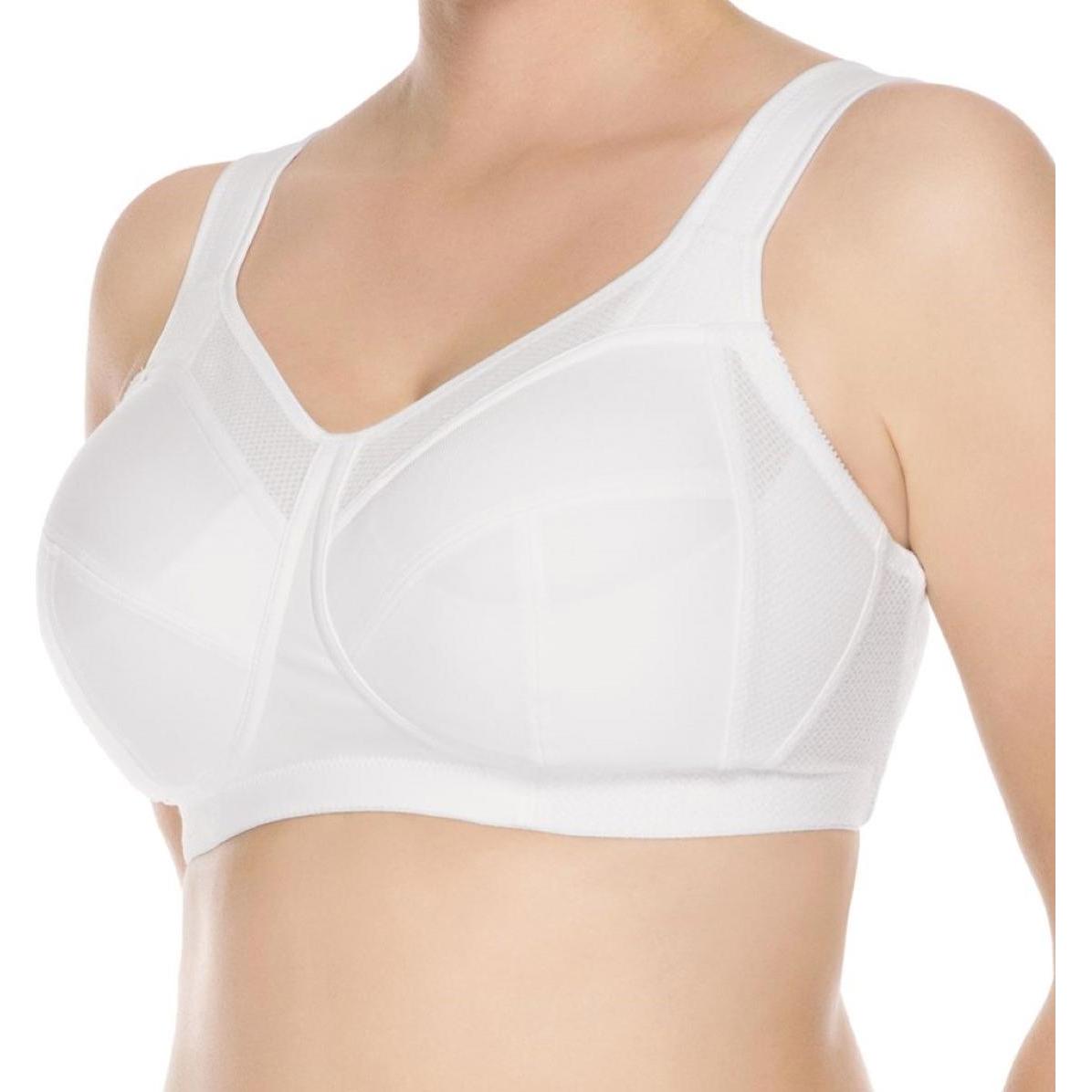 Ulla, BH, Kate Sport und Entlastungs-BH ohne Bügel, Weiss, (105 L, Einzelpack)