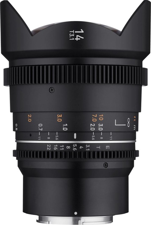 Produktbild Samyang 14mm T3.1 MK2 Canon M (Canon EF-M, Vollformat)