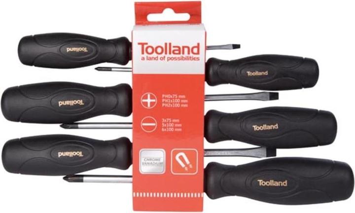 Actual product image Velleman SCREWDRIVER SET - 6 pcs (Port)