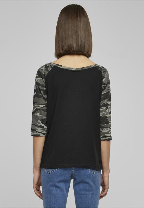 Actual product image Urban Classics Ladies 3/4 Contrast Raglan Tee (XXL)