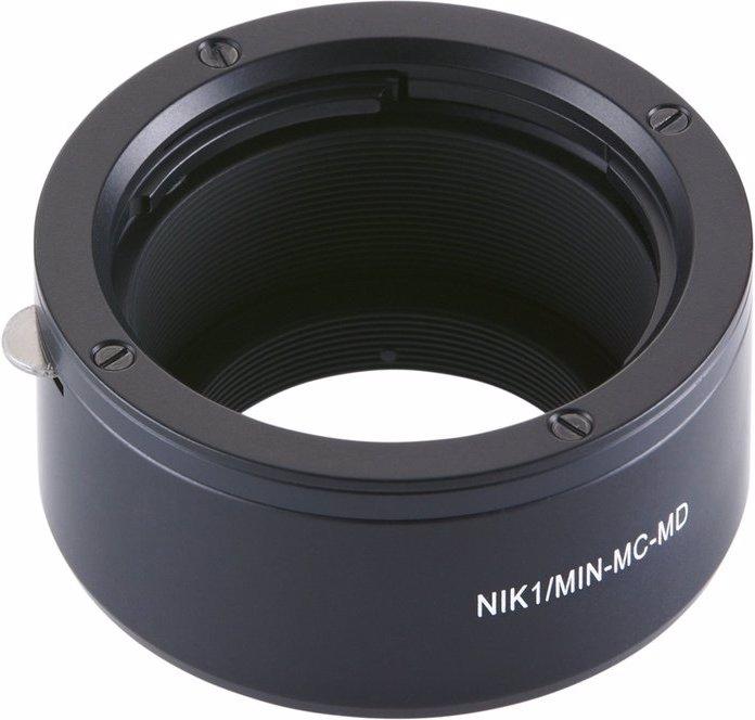 Actual product image Novoflex Adapter to Nikon 1 for Minolta MD/MC Obj