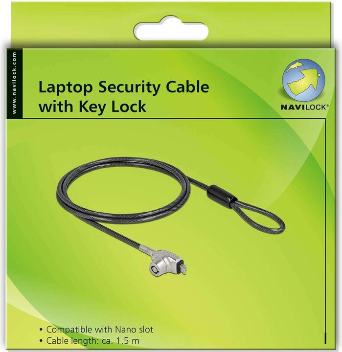 Immagine prodotto Delock Blocco di sicurezza con chiave per lo slot nano