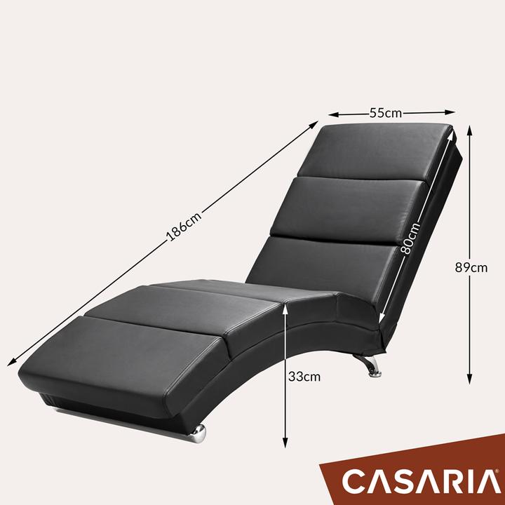 Actual product image Casaria Relax lounger