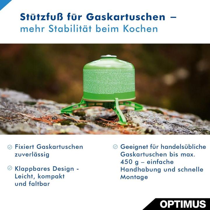 Actual product image Optimus Stand for gas cartridges