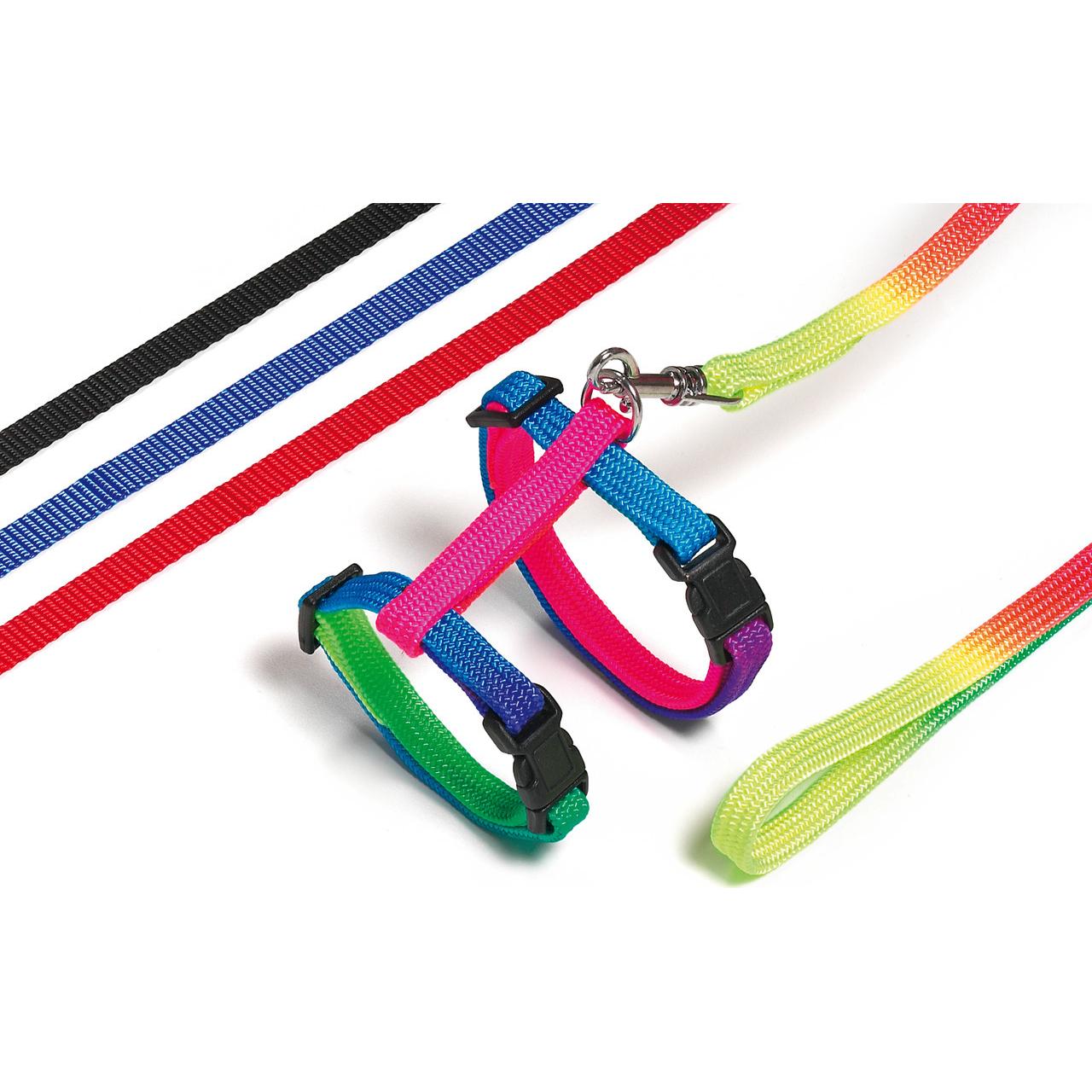 Thumbnail - Karlie Art Sportiv Plus Kaninchengeschirr und -Leine (Kleintier), Halsband + Leine