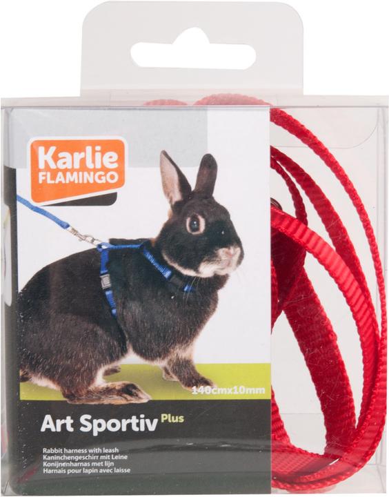 Actual product image Karlie Art Sportiv Plus Rabbit Harness and Leash (One size, Rodents, Walks)