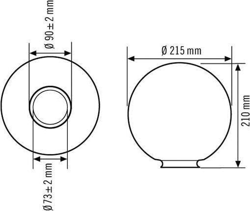 Produktbild Esylux Ersatzglas