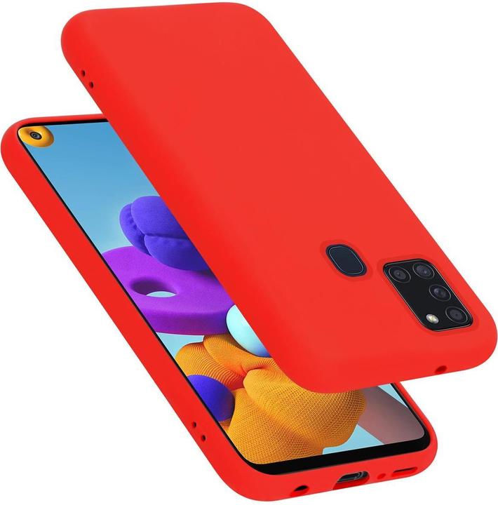 Produktbild Cadorabo TPU Liquid Silicone Case Cover (Samsung Galaxy A21s)