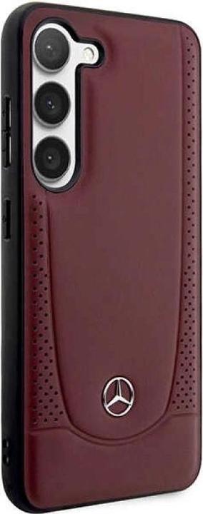 Image du produit Mercedes MEHCS23SARMRE S23 S911 czerwony/red hardcase Leather Urban Bengale (Samsung Galaxy S23)
