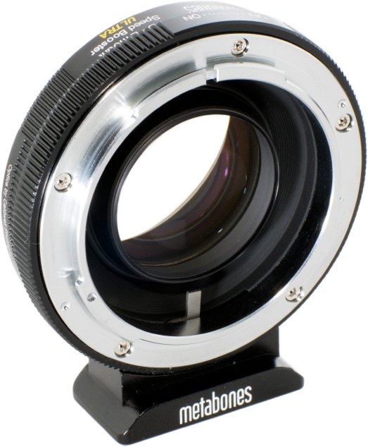 Actual product image Metabones Speed Booster ULTRA Canon FD on Sony E Mount