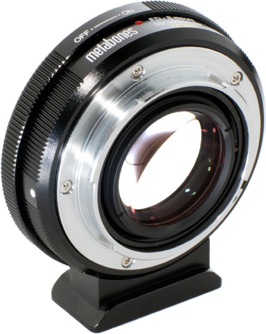 Actual product image Metabones Speed Booster ULTRA Canon FD on Sony E Mount