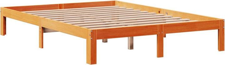 Produktbild vidaXL Bett mit Regal (140 x 200 cm)