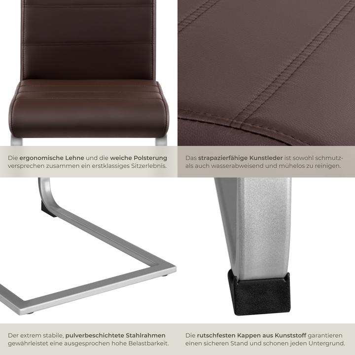 Immagine prodotto tectake 6x Schwingstuhl