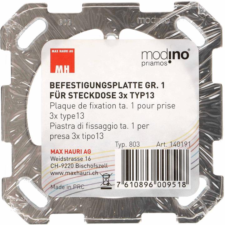 Actual product image Modino priamos mounting plate