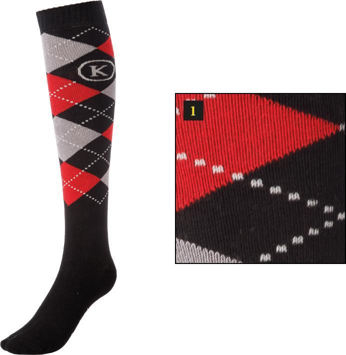 1-nero, grigio-rosso