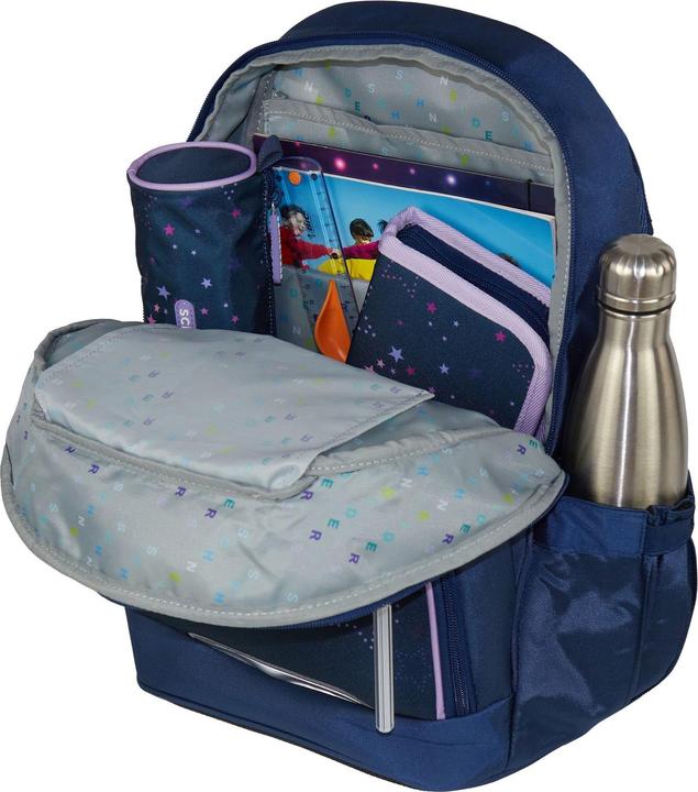 Actual product image Schneiders Galactica violet school bag set (21 l)