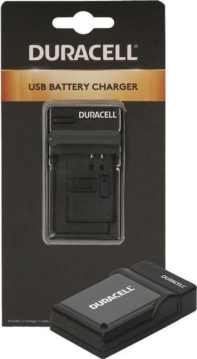 Produktbild Duracell Ladegerät mit USB Kabel für DR9971/DMW-BLG10 (Kamera Akku Ladegerät)