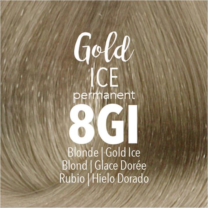 Produktbild Mydentity by Guy Tang mydentity Permanent - 8GI Blonde Gold Ice (Blond, 8GI, Gold)