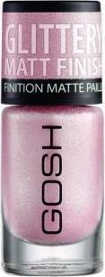 Actual product image Gosh Frosted Soft Pink Nail Lacquer (Frosted Soft Pink, Colour paint)