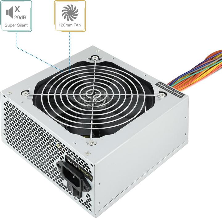 Actual product image Tooq Technology TQEP-500SSE 500 W (500 W)