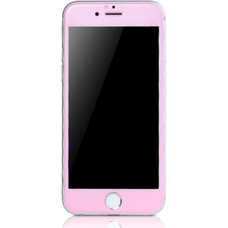 Thumbnail - Remax iVisor Tempered iPhone 6/6S Panzerglas mit Alu Rahmen (1 Stück, Apple iPhone 6), Smartphone Schutzfolie, Rosa