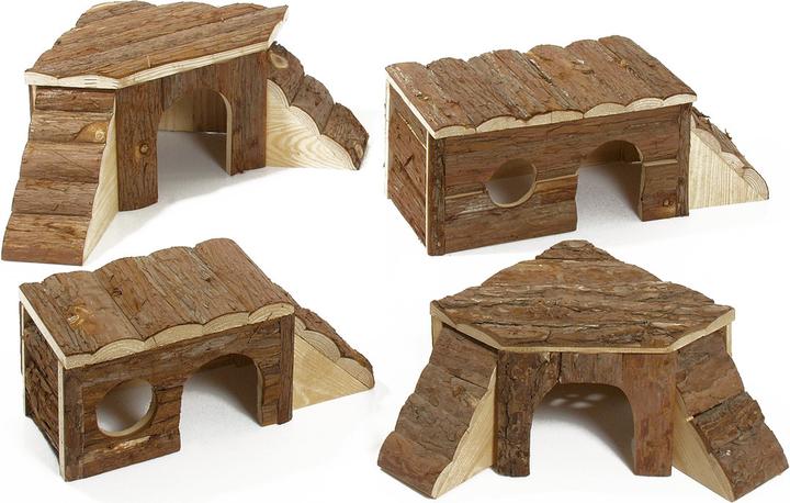 Immagine prodotto Karlie Casa in legno naturale di Wonderland con scala