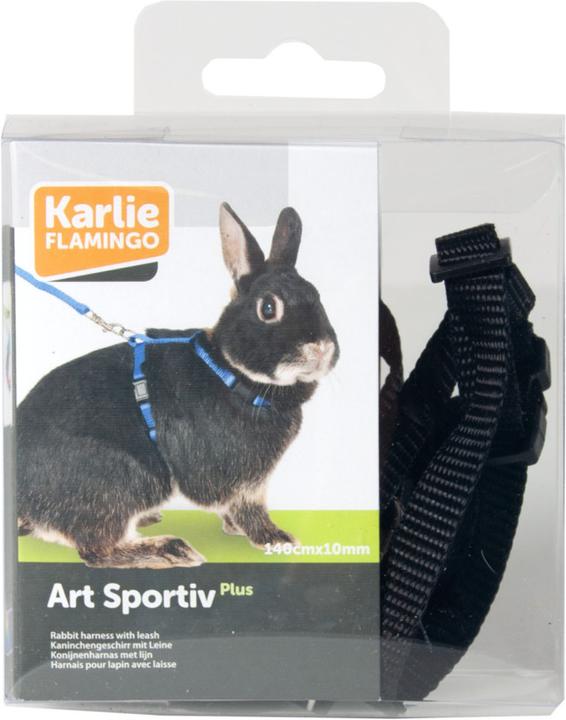 Actual product image Karlie Art Sportiv Plus Rabbit Harness and Leash (One size, Rodents, Walks)