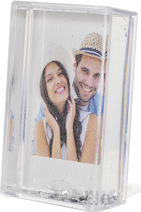 Actual product image Fujifilm Instax Mini Frame snow globe effect colorbl. ass. (5 x 9 cm)