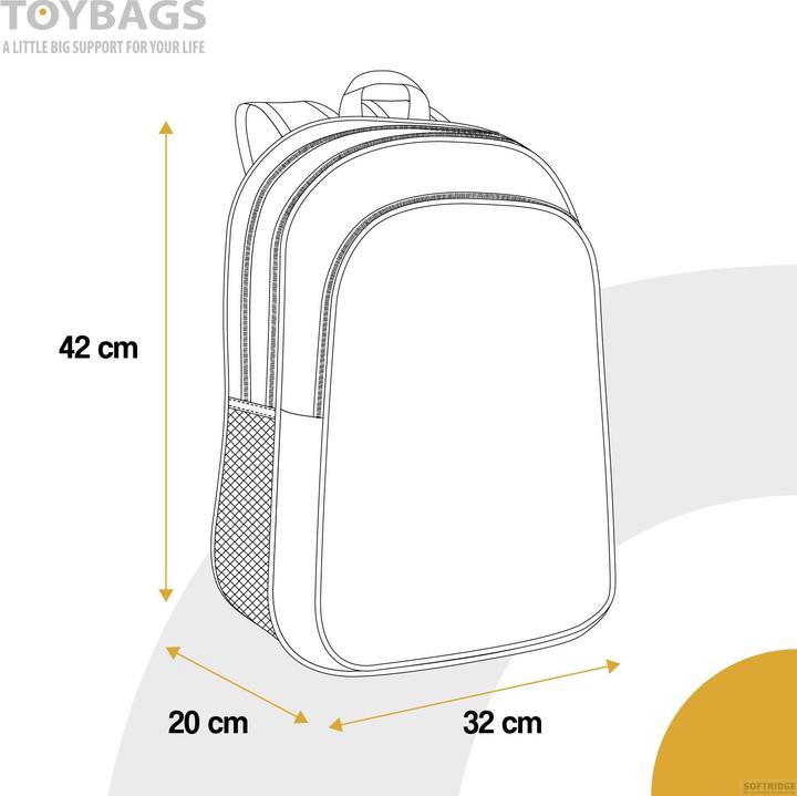 Produktbild Toybags Naruto - Akatsuki Rucksack