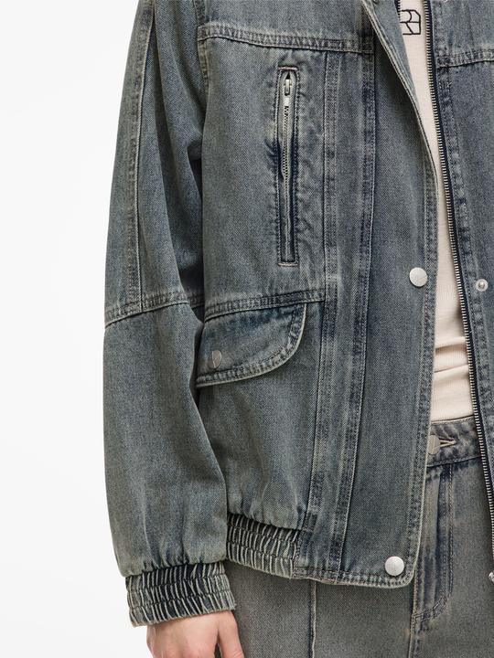 Actual product image Rouge Edit Stehkragen Jeansjacke (42)