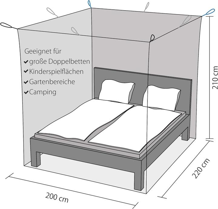 Produktbild Outdoro Moskitonetz (200 x 220 cm)