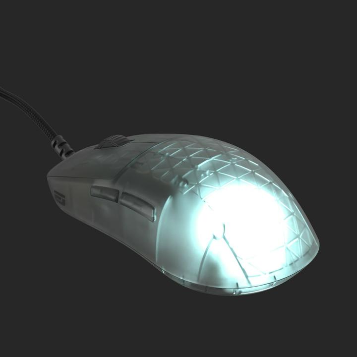 Actual product image Endgame Gear OP1 RGB Gaming Mouse - Dark Frost (Cable)