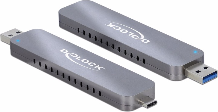 Immagine prodotto Delock Involucro esterno USB-A/C - NVME M.2 SSD (M.2 2280, M.2 2260, M.2 2242)