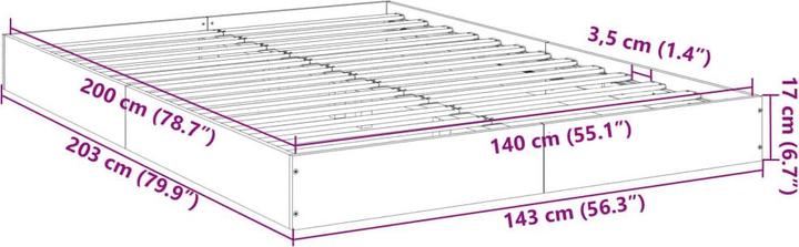 Actual product image vidaXL Kees (140 x 200)