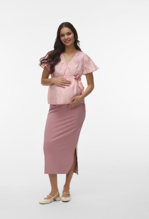 Immagine prodotto Mamalicious Normal geschnitten V-Ausschnitt Top Bluse