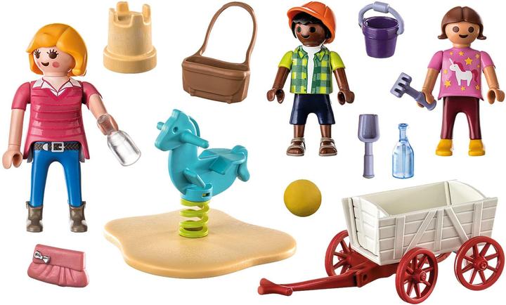 Actual product image Playmobil 71258 Starter Pack governess with handcart (71258, Playmobil City Life)