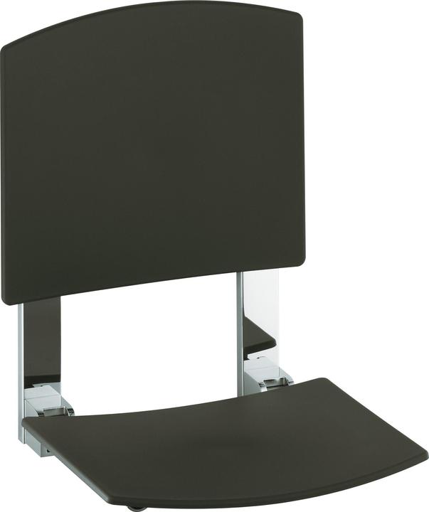 Keuco Folding seat PLAN CARE seat 363mm vc/light grey (110 kg)