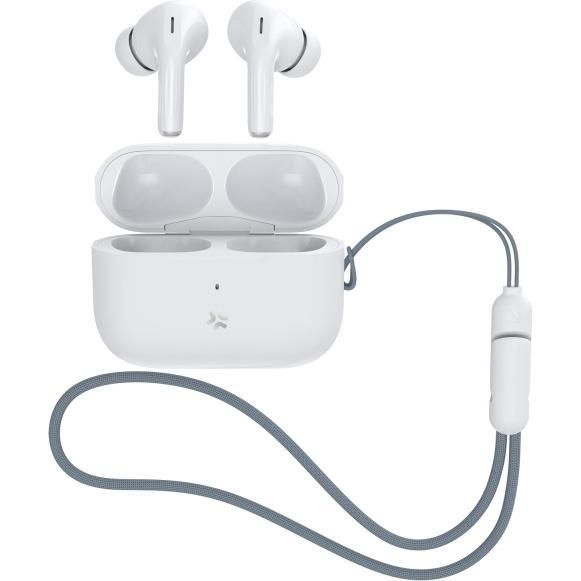 Celly True Wireless Earphones (Kabellos), Kopfhörer, Weiss
