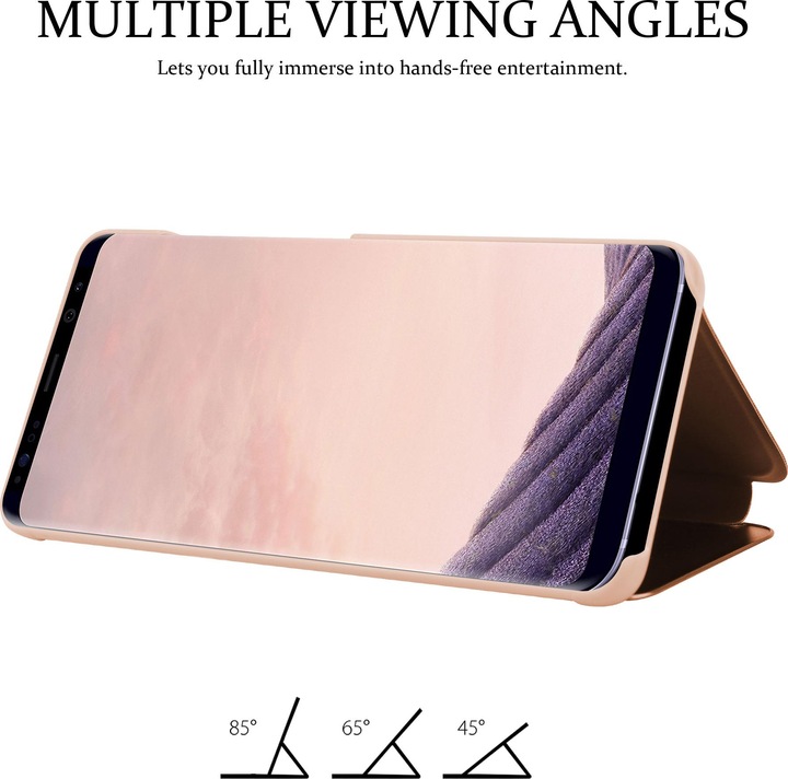 Produktbild Cadorabo Book Smart View Spiegel Cover (Samsung Galaxy S8+)