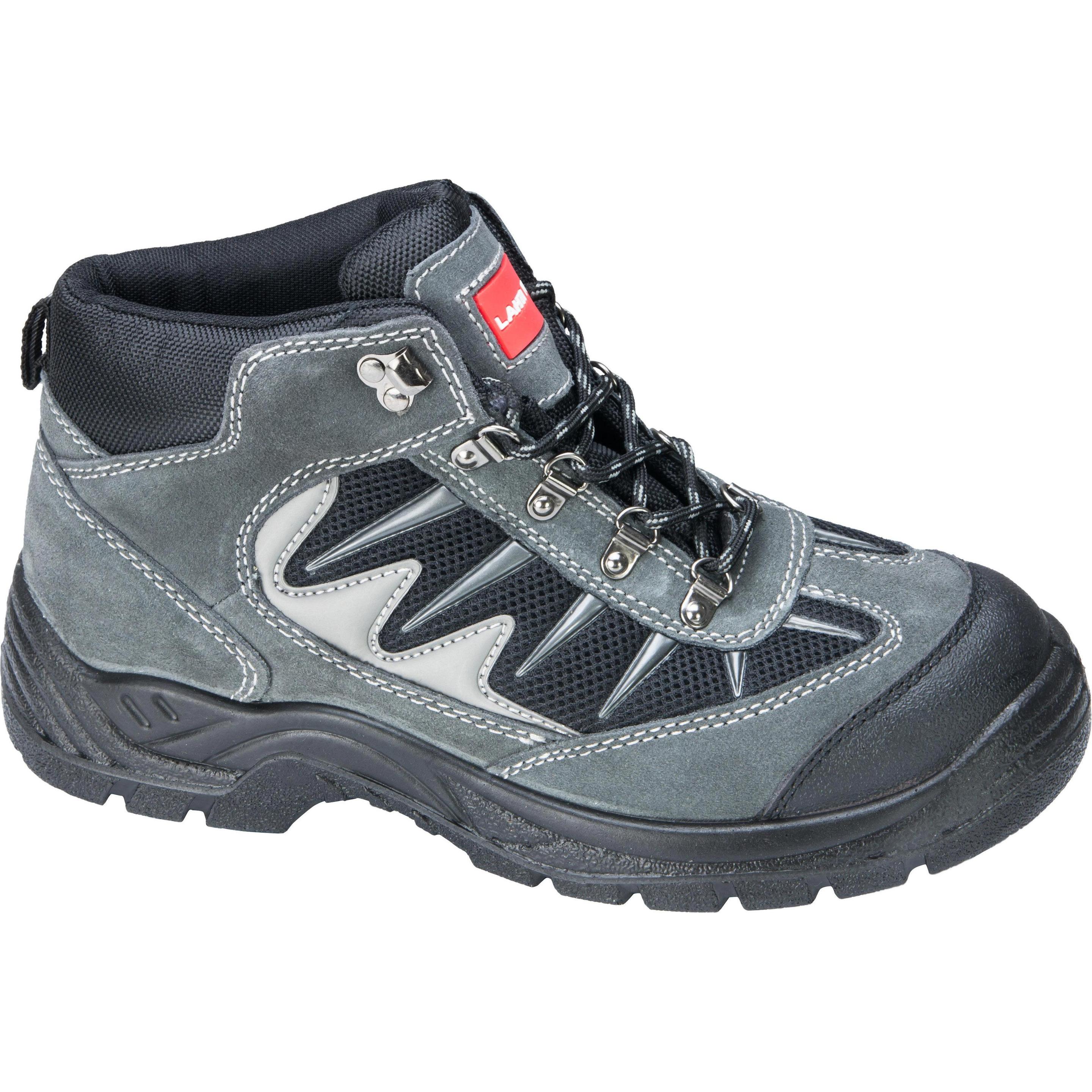 Thumbnail - Lahti Pro, Sicherheitsschuhe, Suede / knitted shoes. gray black, s1p sra, "39", ce, lahti (S1P, 39)