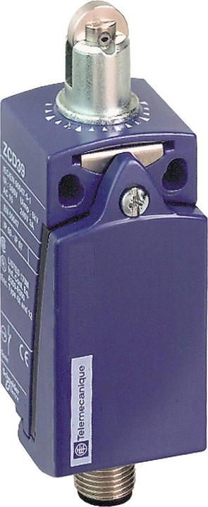 Produktbild TE Sensors Limit Switch 240 VAC 10 Amp Metal XCKD (M12)