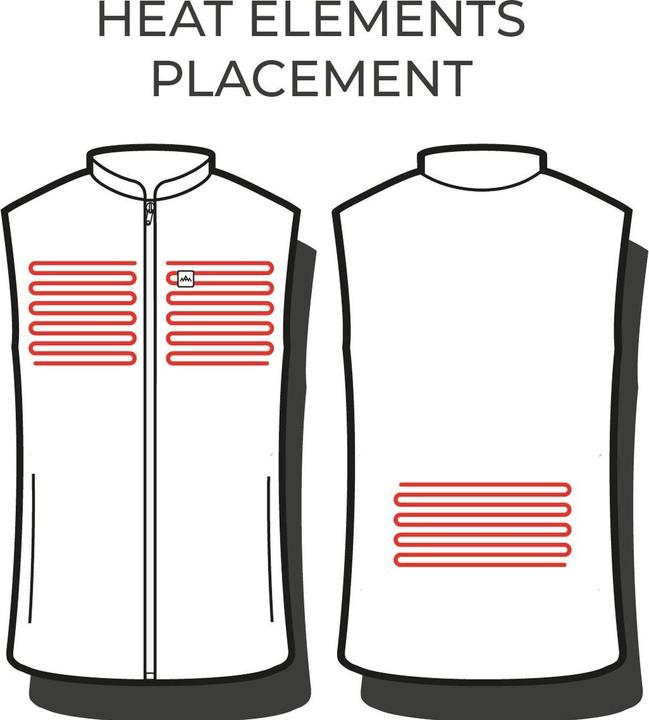 Actual product image Heat Experience Heated Everyday Vest W (S)