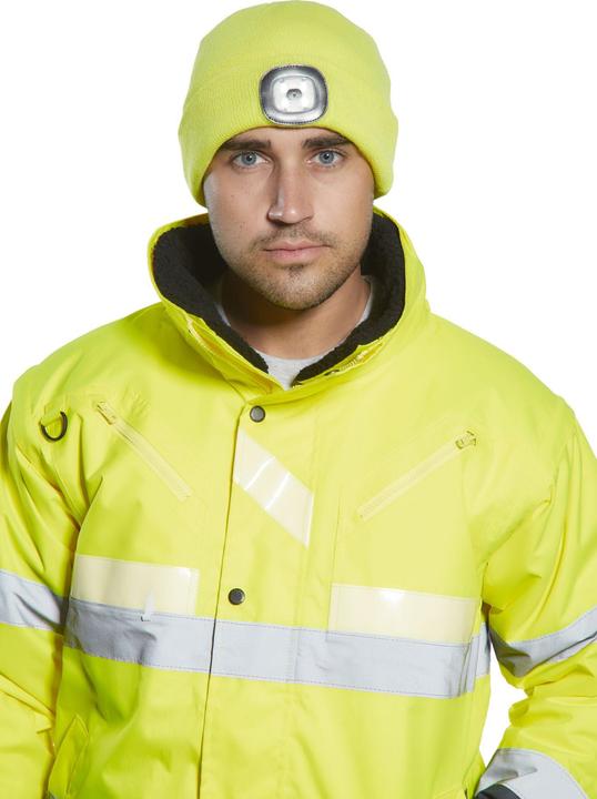 Actual product image Schönenberger Beanie LED Head Light USB Yellow (One size)