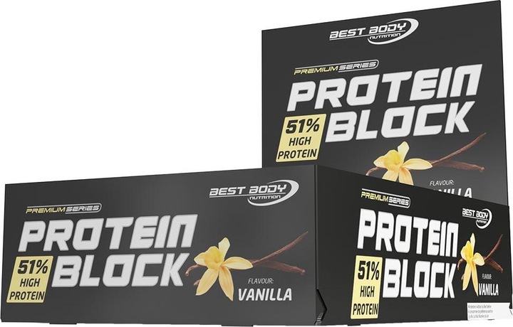 Produktbild BBN Hardcore Block (Vanille, 15 Stk., 1350 g)