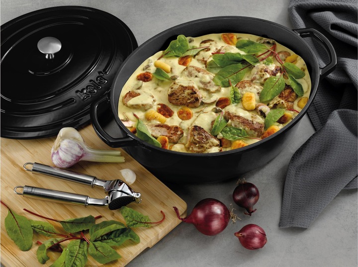Actual product image Kela Calido (36 cm, Casserole + Stewpot, Cast iron, Enamel)
