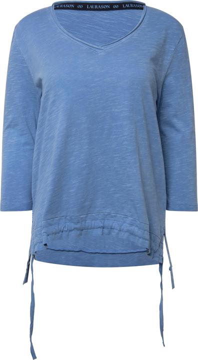Immagine prodotto Laurasøn T-Shirt, V-Ausschnitt, Halbarm, Saum mit Raffung OEKO-TEX MIG (XXL)